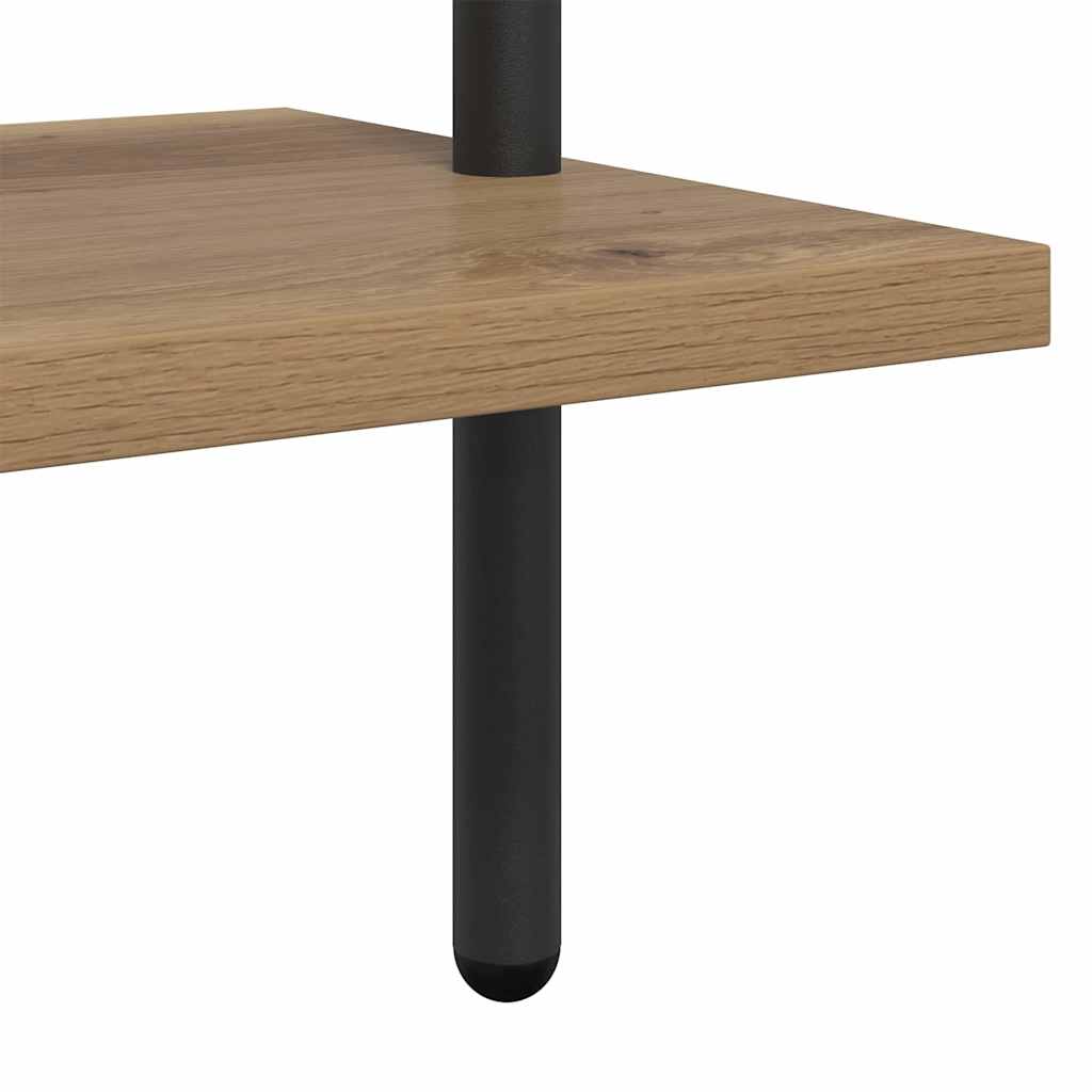 Boekenkast Artisan Eiken 60 x 24 x 203 cm Bewerkt hout
