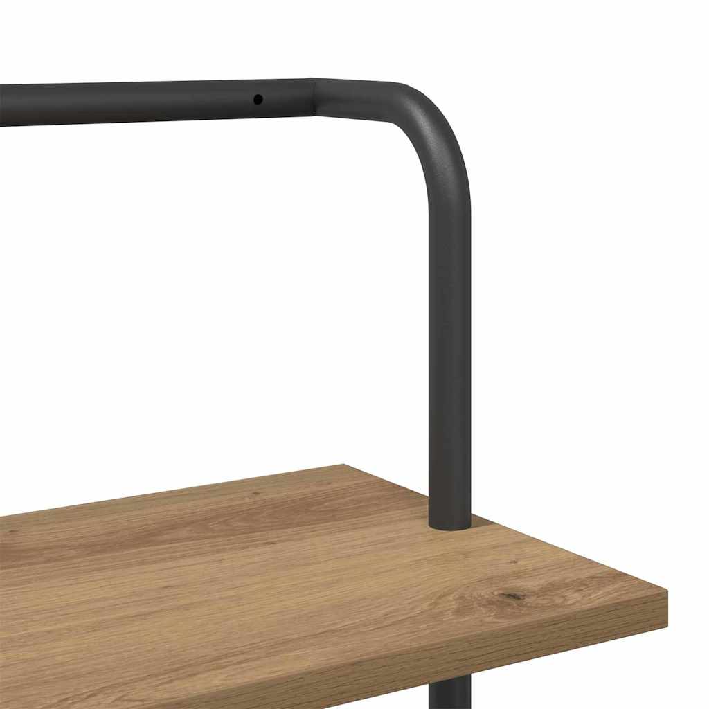Boekenkast Artisan Eiken 60 x 24 x 203 cm Bewerkt hout