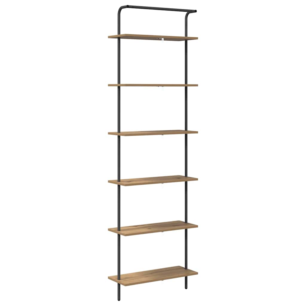 Boekenkast Artisan Eiken 60 x 24 x 203 cm Bewerkt hout
