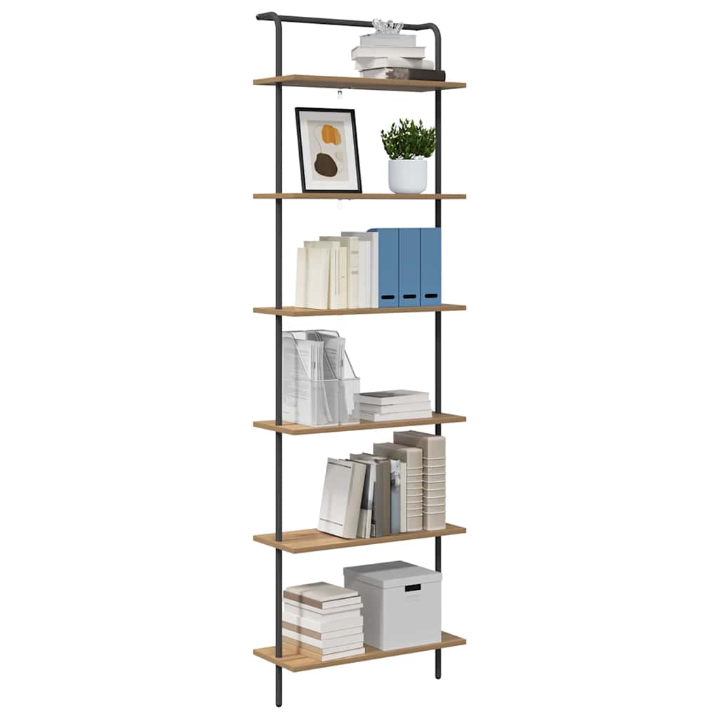 Boekenkast Artisan Eiken 60 x 24 x 203 cm Bewerkt hout