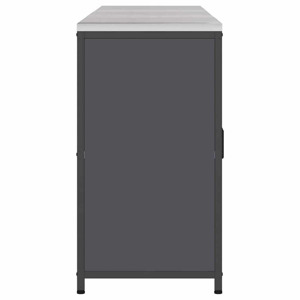 Keuken Opslag Set met plank Anders met opslag met de deur 3 pcs Antraciet 210 x 50 x 92 cm