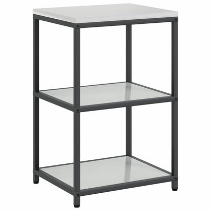 Keukenopslag set met plank met opslag met de deur Verstelbaar 2 pcs Zilver 150 x 50 x 92 cm
