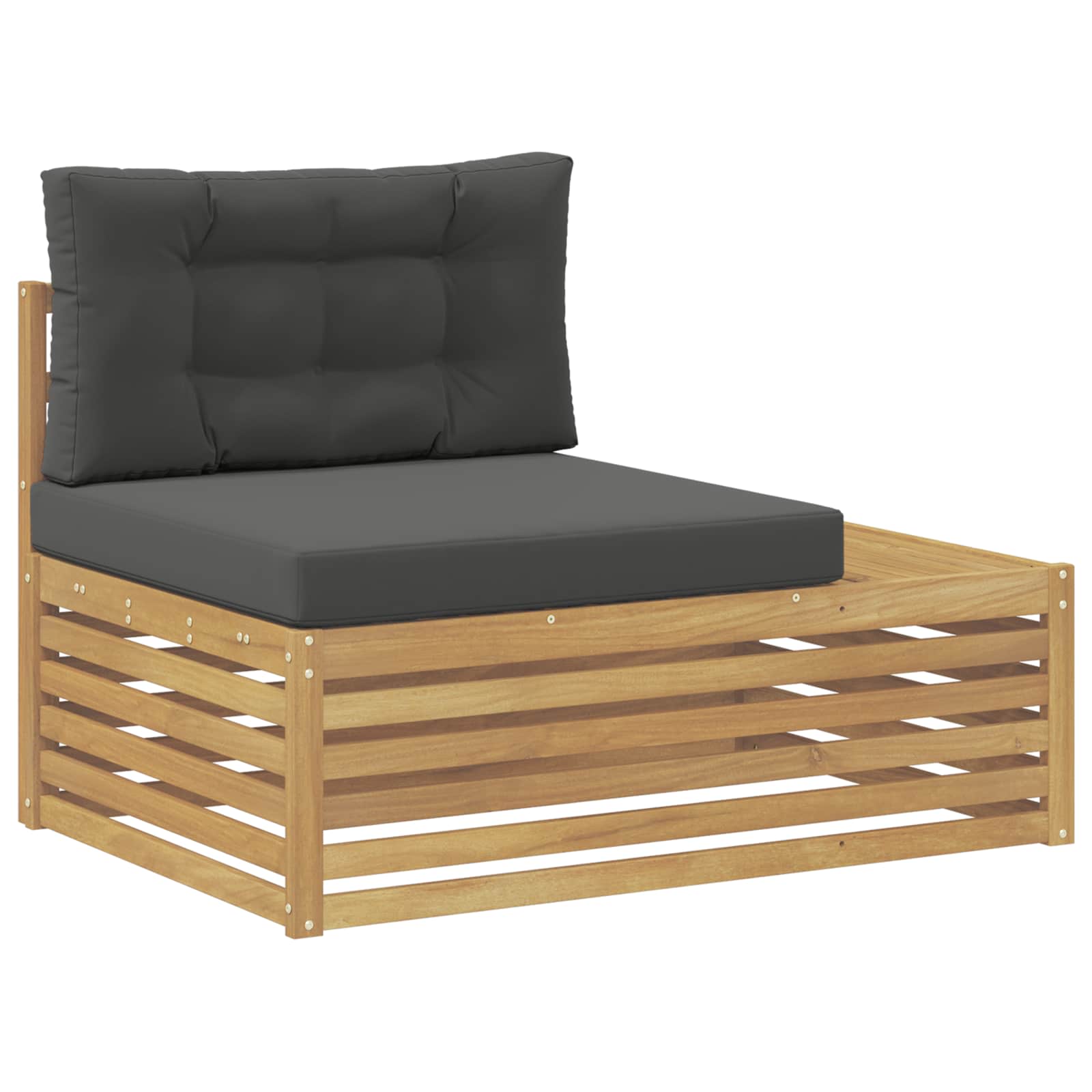 5 Stuk Buiten bankenset Polyester Wit
