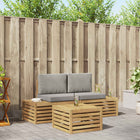 Outdoor Bench Set 4 Piece