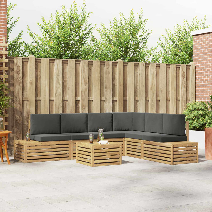 Sofa-Sets 6 Stuk 59 x 59 x 37 cm