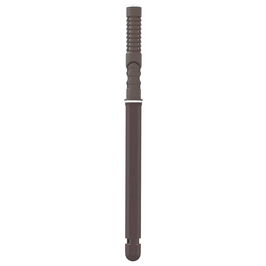 Vloeiende planken steunen 12 pcs Bruin Ø12 x 190 mm Staal