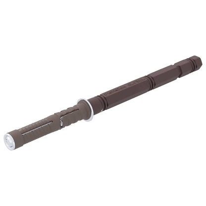 Vloeiende planken steunen 12 pcs Bruin Ø14 x 210 mm Staal