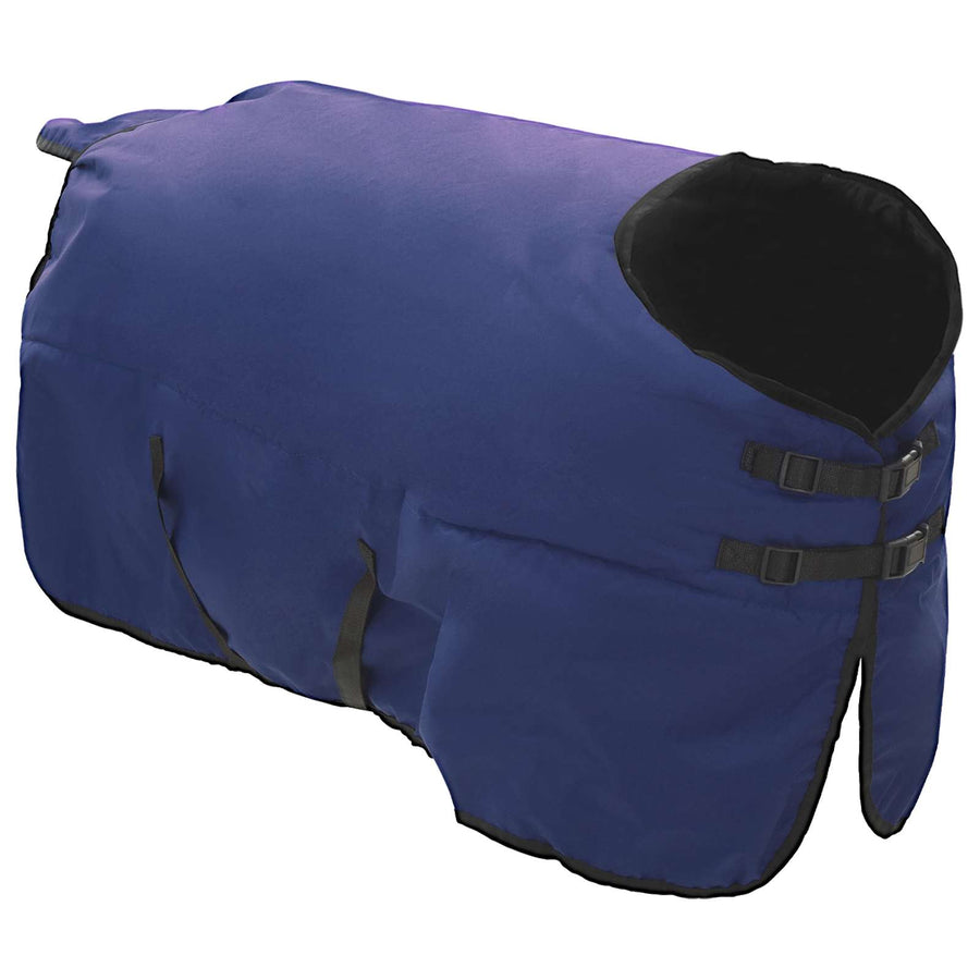 Paardendeken Donkergroen en Zwart 135 cm Polyester