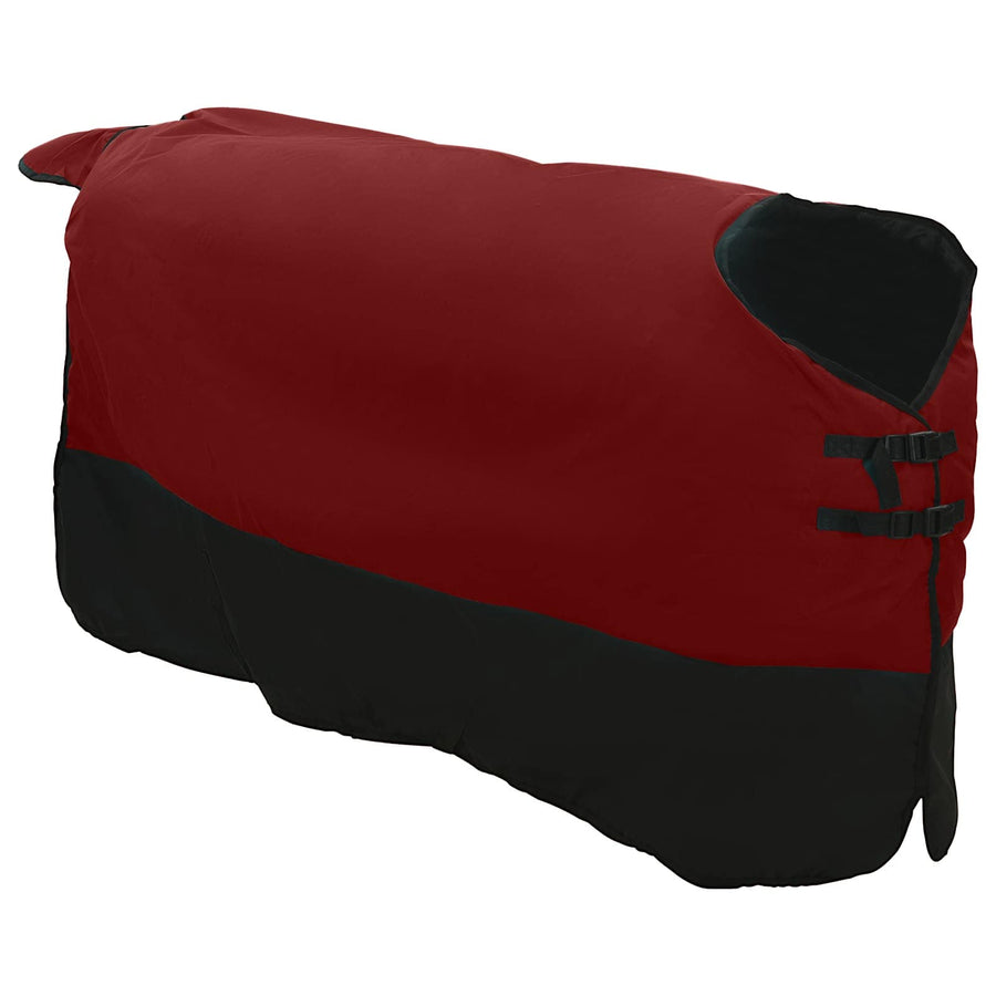 Paardendeken Donkergroen en Zwart 75 cm Polyester
