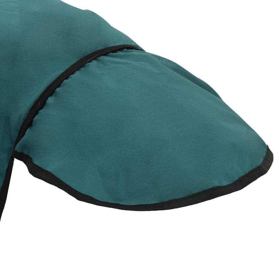 Paardendeken Donkergroen en Zwart 105 cm Polyester