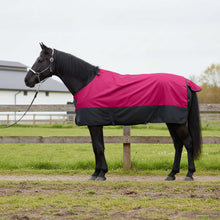 Paardendeken Roze en Zwart 95 cm Polyester