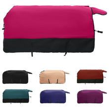 Paardendeken Roze en Zwart 135 cm Polyester