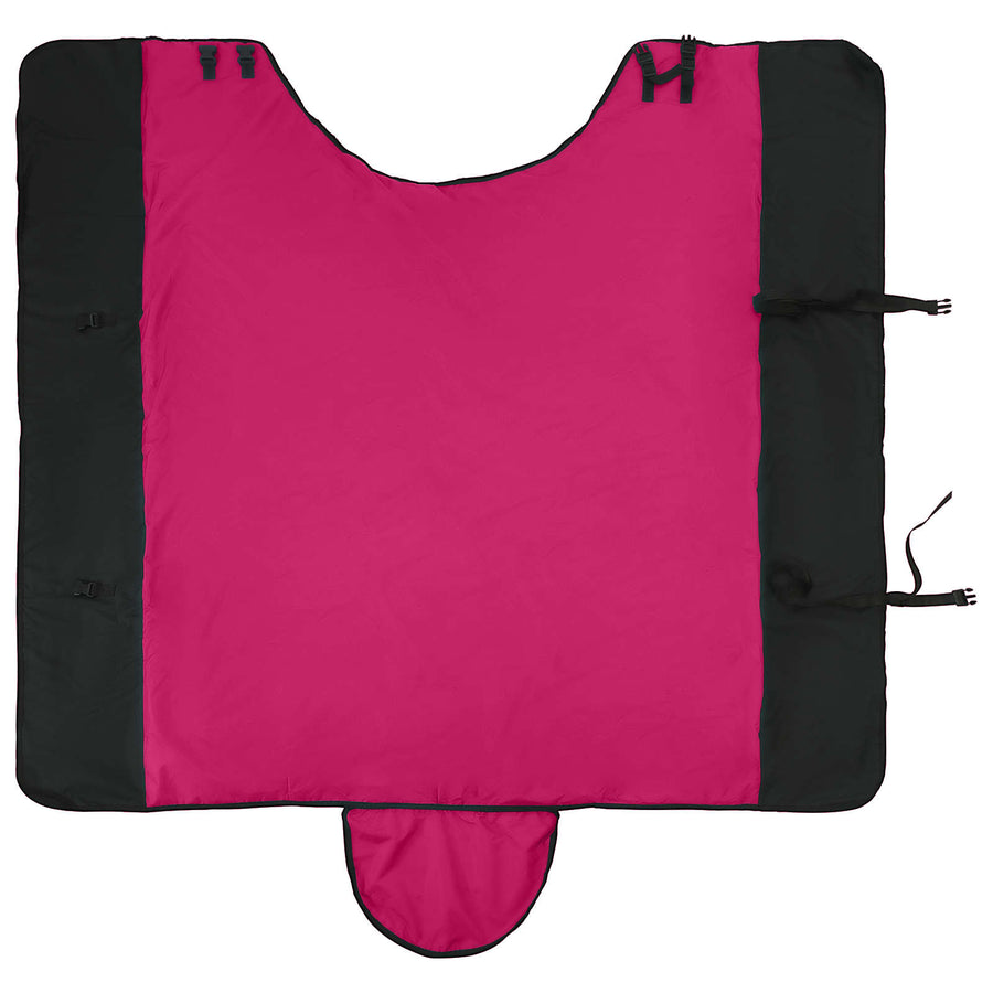 Paardendeken Roze en Zwart 155 cm Polyester
