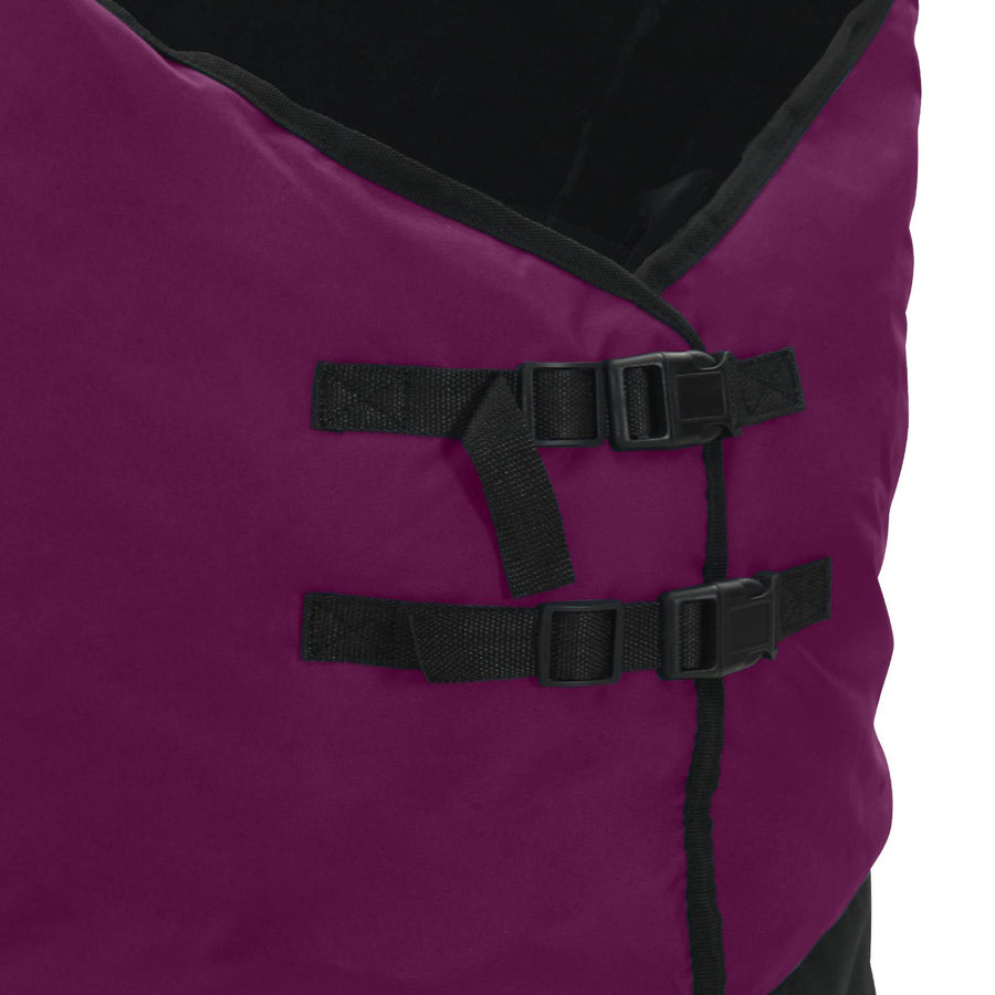 Paardendeken Donkergroen en Zwart 85 cm Polyester