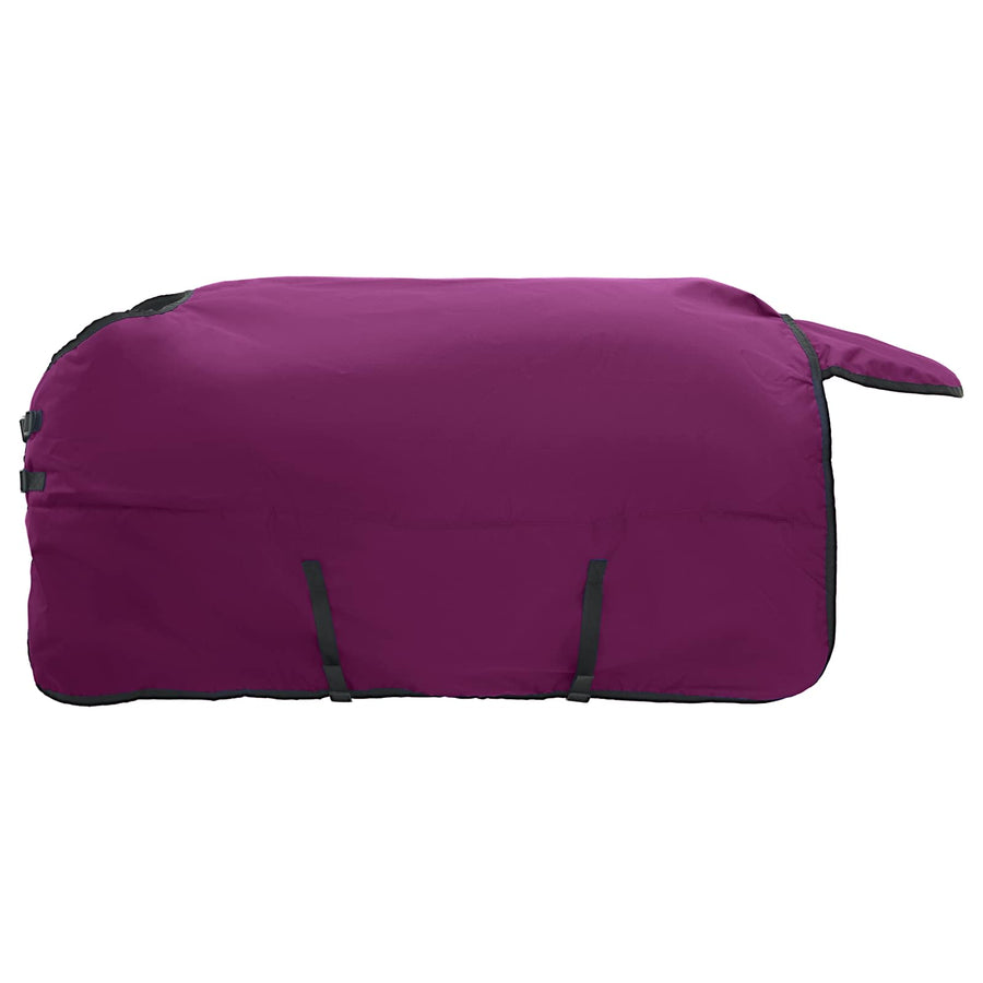 Paardendeken Donkergroen en Zwart 85 cm Polyester