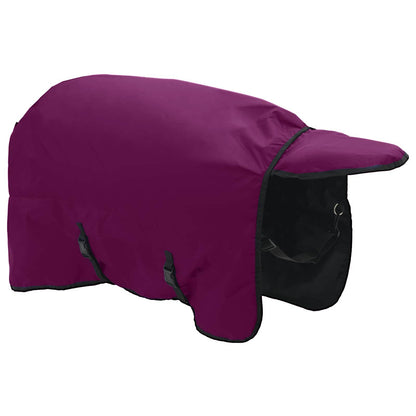 Paardendeken Donkergroen en Zwart 145 cm Polyester