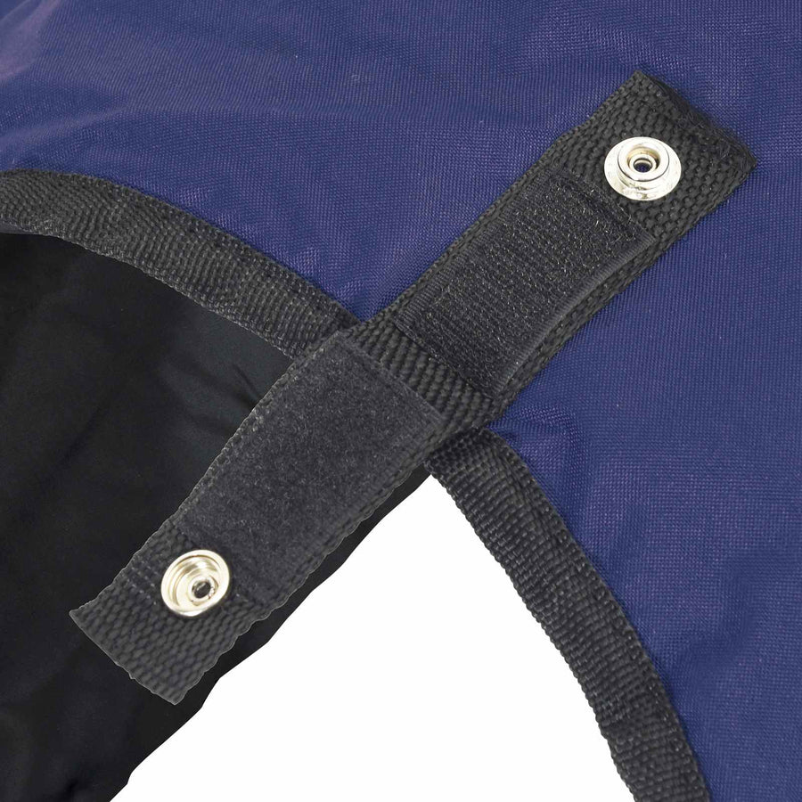 Paardendeken Donkergroen en Zwart 125 cm Polyester