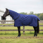 Horse Blanket Dark Green and Black 135 cm Polyester