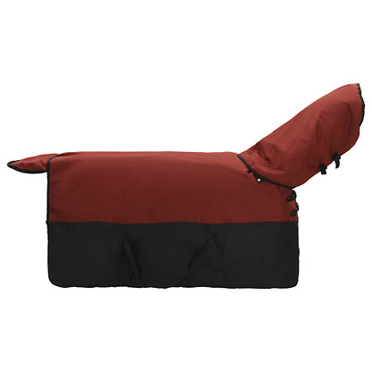 Paardendeken Donkergroen en Zwart 95 cm Polyester