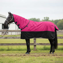 Paardendeken Roze en Zwart 135 cm Polyester