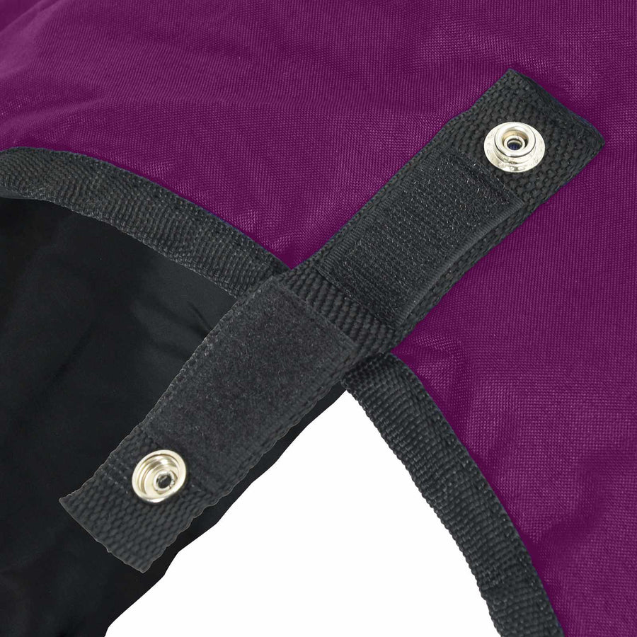 Paardendeken Donkergroen en Zwart 105 cm Polyester