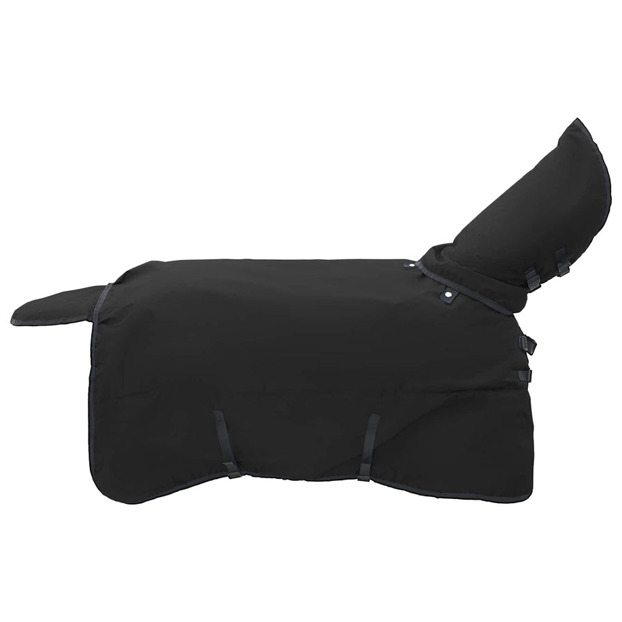 Paardendeken Donkergroen en Zwart 85 cm Polyester