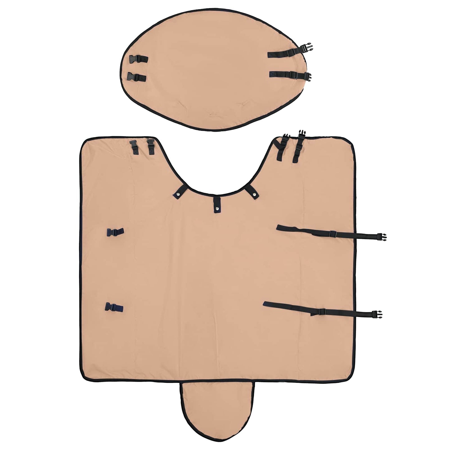 Paardendeken Cappuccino 85 cm Polyester