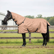 Paardendeken 165 cm polyester cappuccino