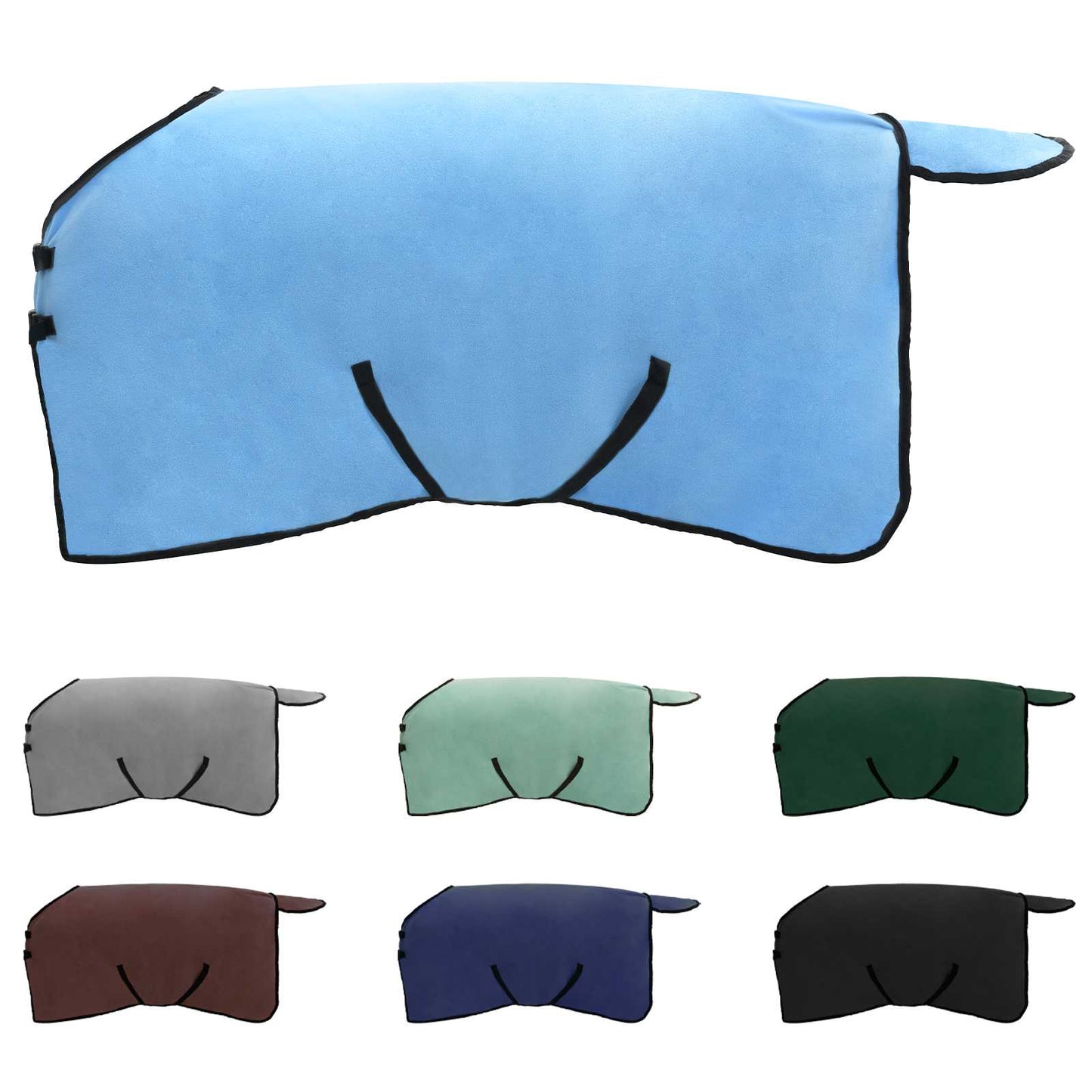 Paardendeken Volledige Aqua Polyester