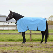 Paardendeken polyester aqua