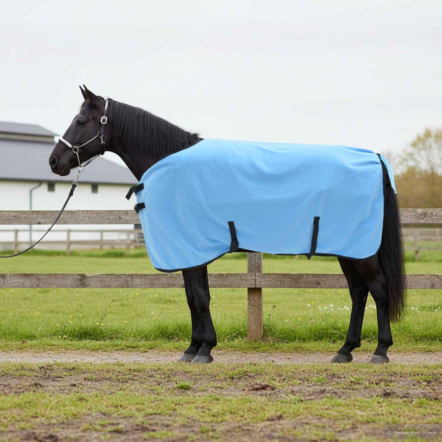 Paardendeken Volledige Aqua Polyester