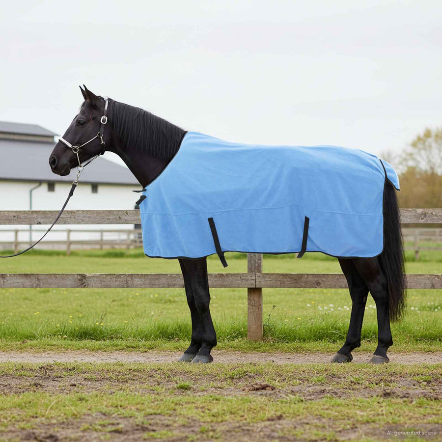 Paardendeken Volledige Aqua Polyester