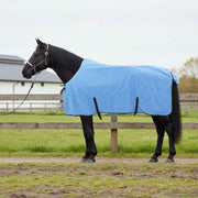 Paardendeken polyester aqua