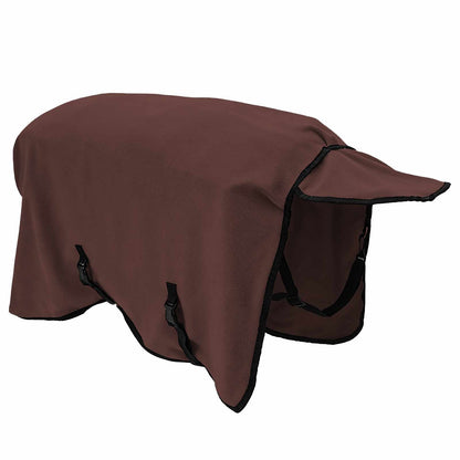 Paardendeken Volledig Donkerbruin Polyester