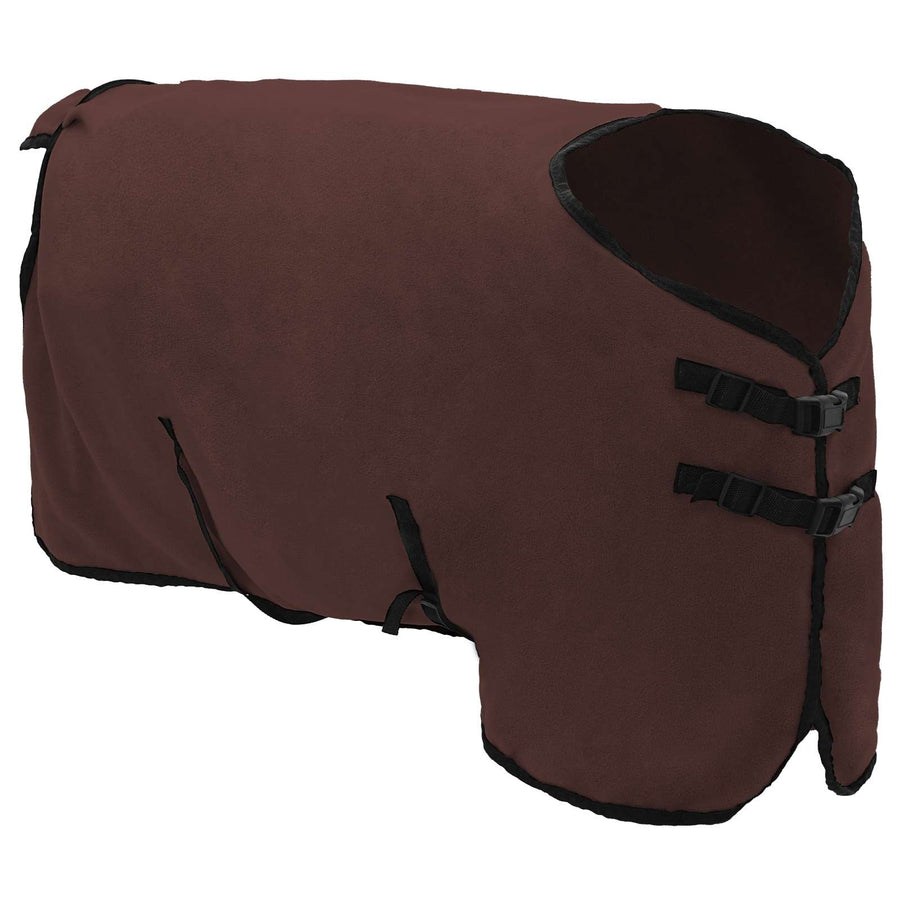 Paardendeken Volledig Donkerbruin Polyester