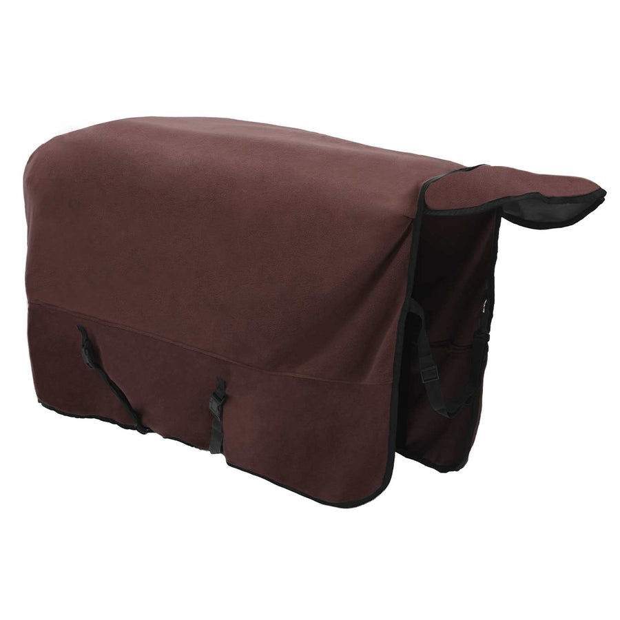 Paardendeken Volledig Donkerbruin Polyester