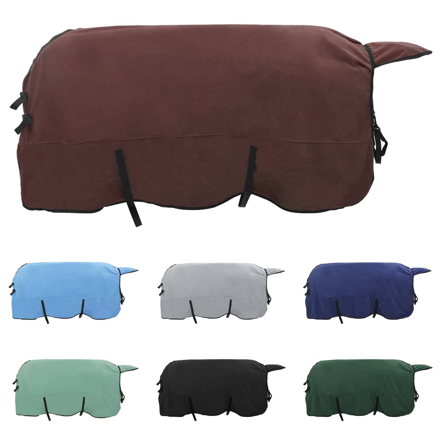 Paardendeken Volledig Donkerbruin Polyester