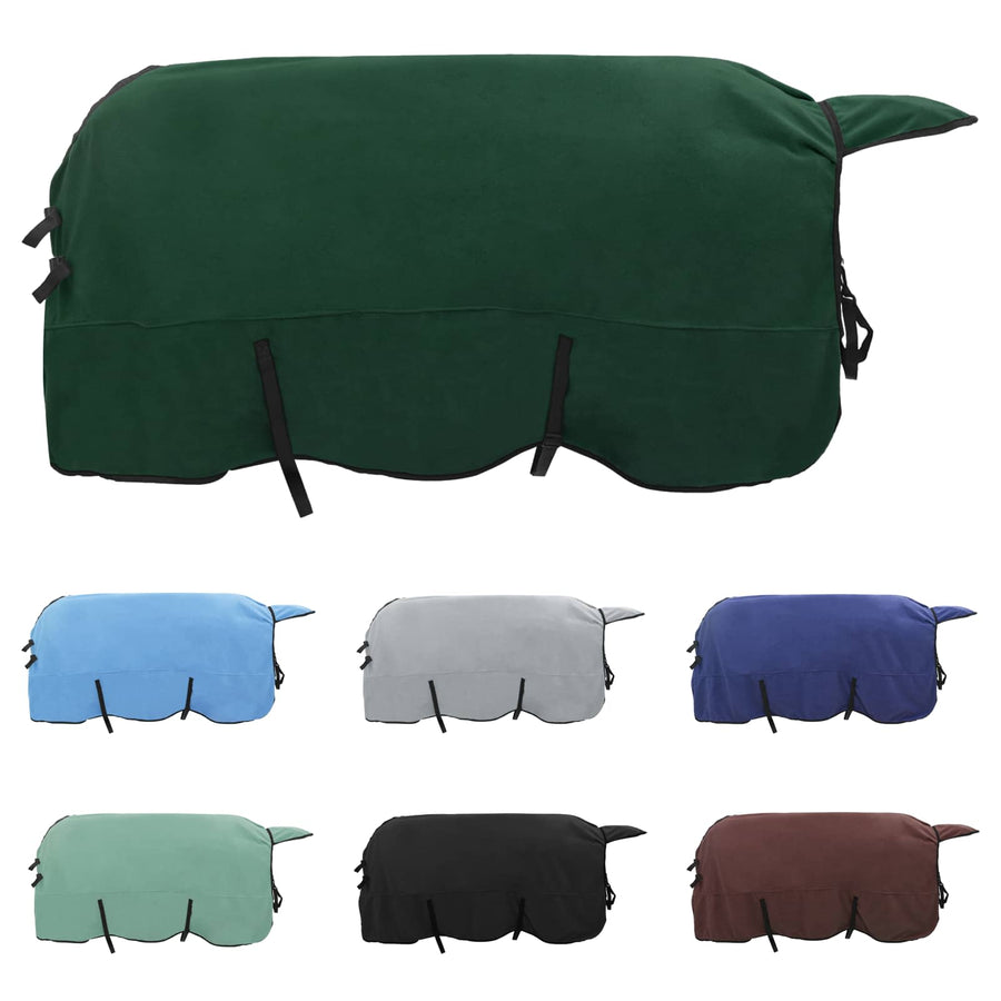 Paardendeken Volledig Donkergroen Polyester