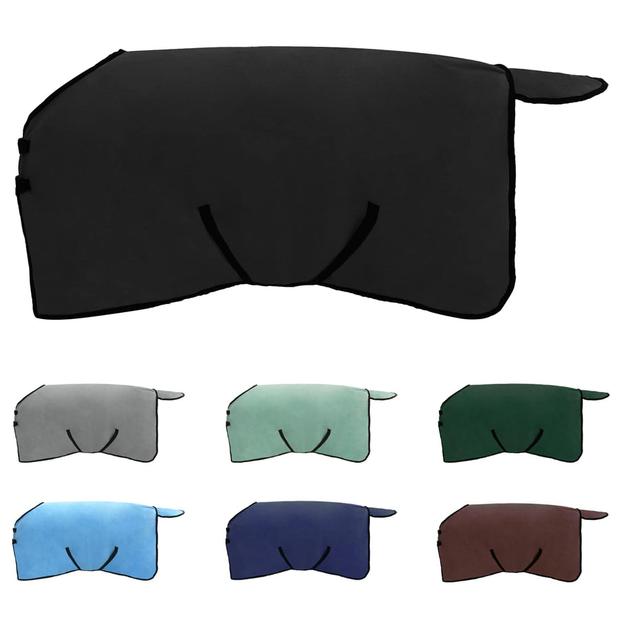 Paardendeken Zwart Polyester