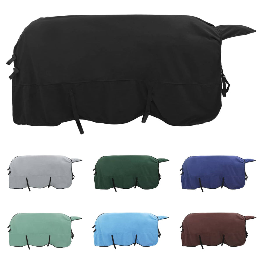Paardendeken Zwart Polyester