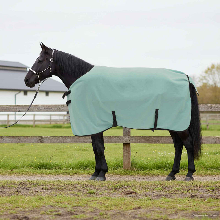 Paardendeken Speciale Groen Polyester