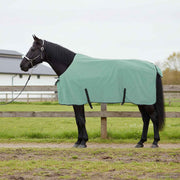 Paardendeken groen polyester