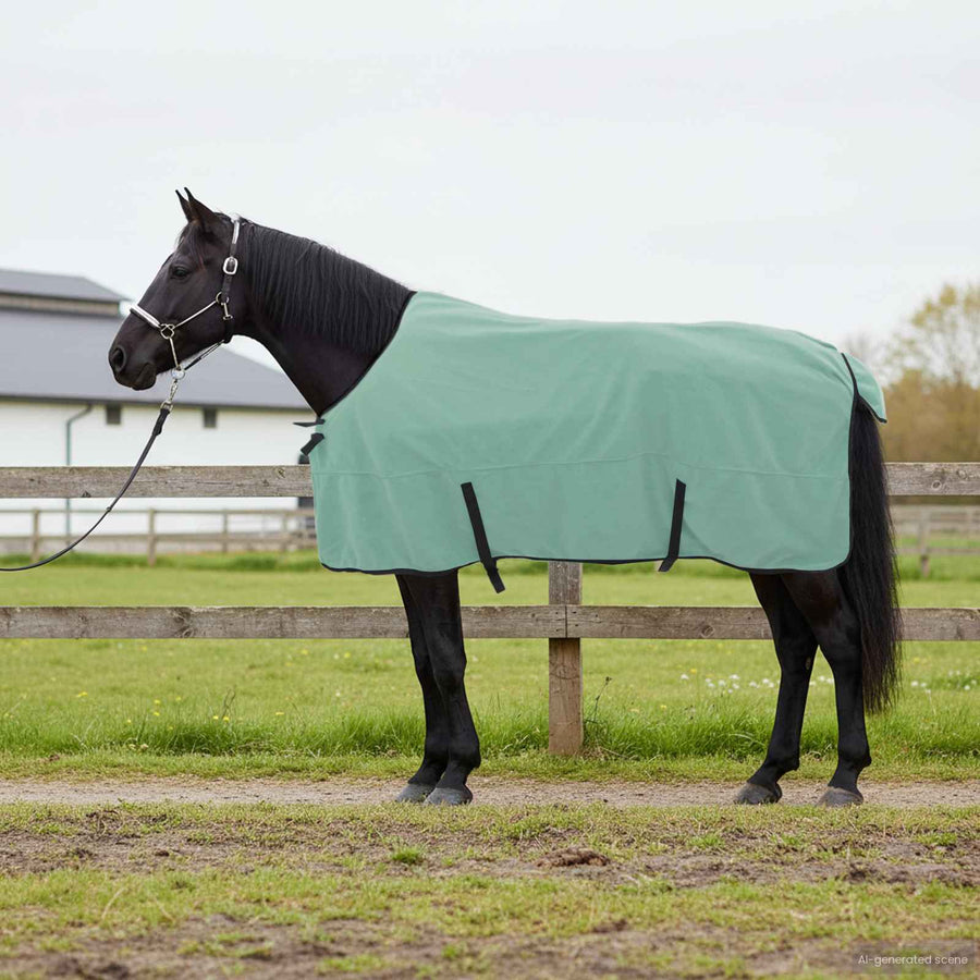 Paardendeken Speciale Groen Polyester