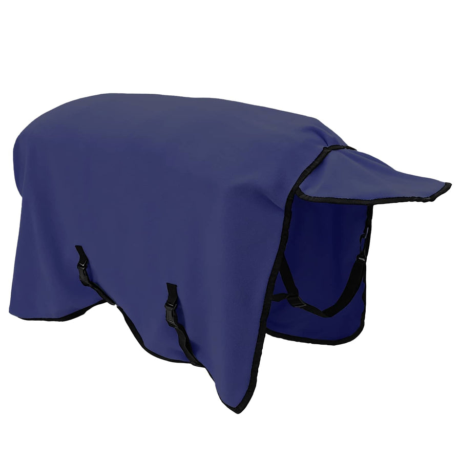 Paardendeken Marineblauw Polyester