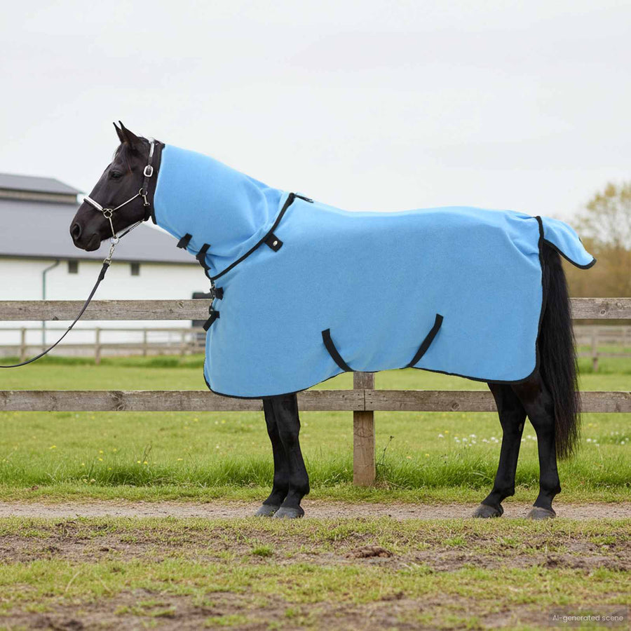 Paardendeken Volledige Aqua Polyester