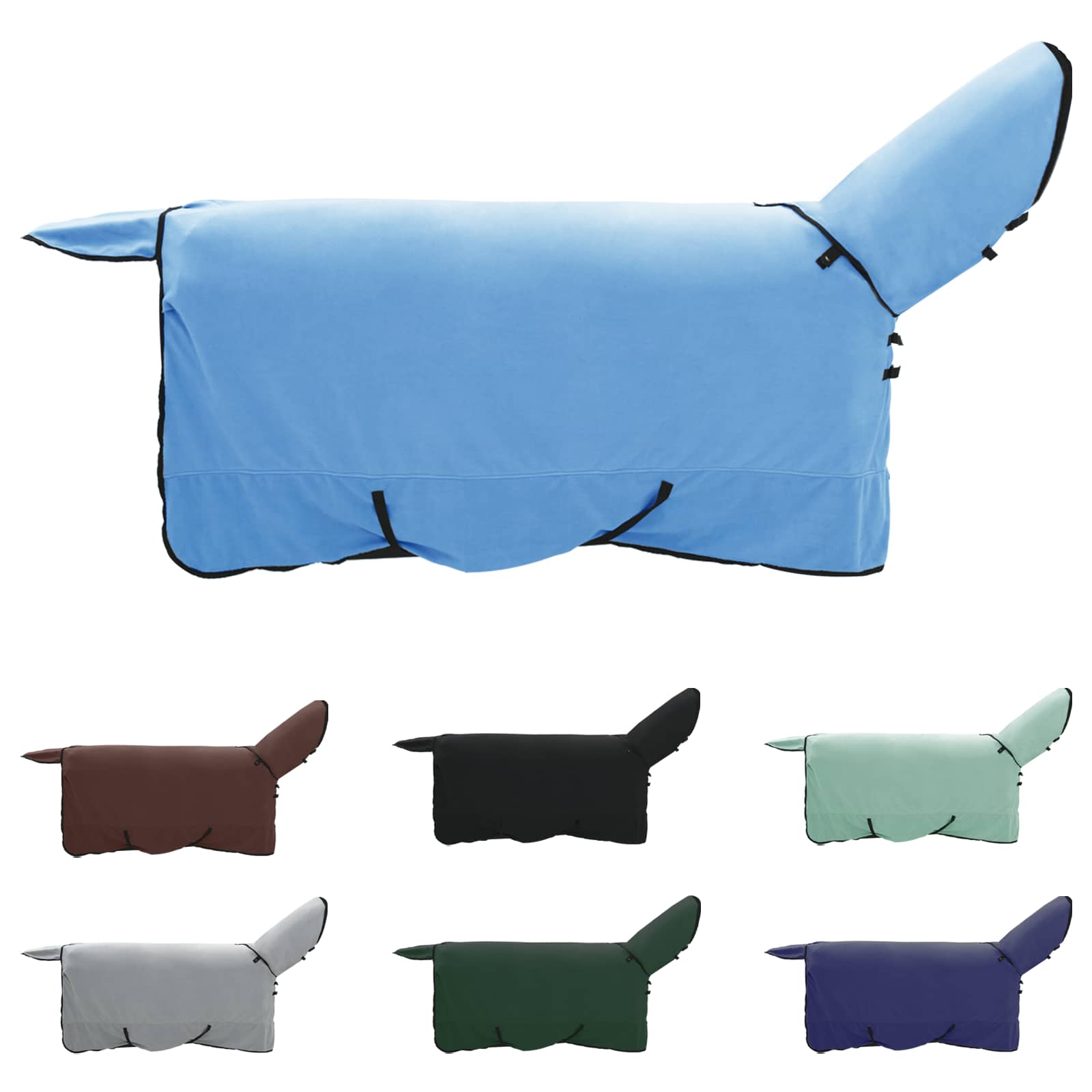 Paardendeken Volledige Aqua Polyester