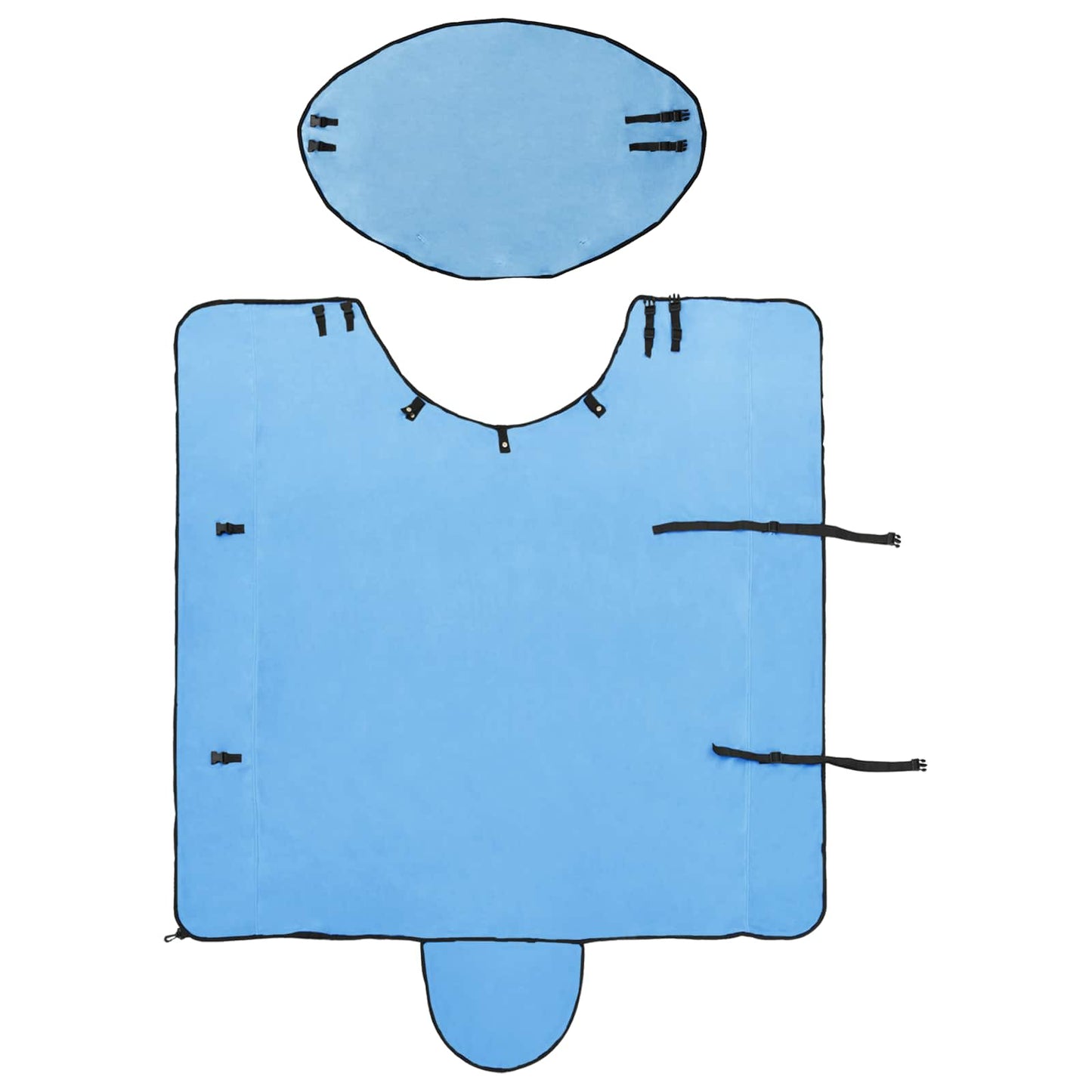 Paardendeken Volledige Aqua Polyester
