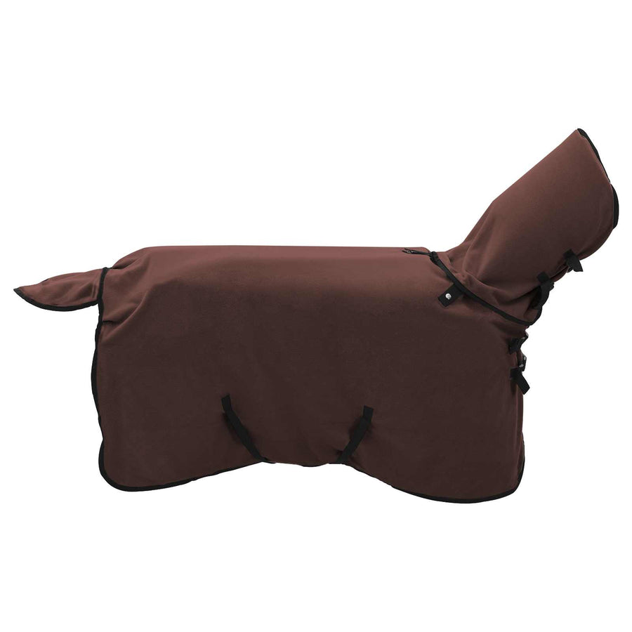 Paardendeken Volledig Donkerbruin Polyester