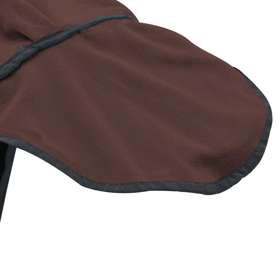 Paardendeken Volledig Donkerbruin 145 cm Polyester