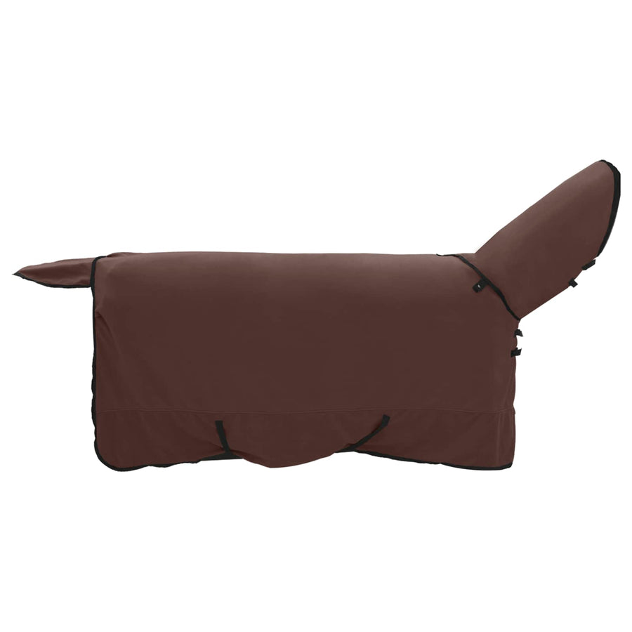 Paardendeken Volledig Donkerbruin Polyester